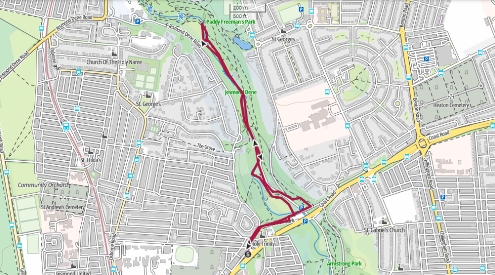 6 Wonderful Walking Routes In Newcastle Upon Tyne Jesmond Pool & Gym